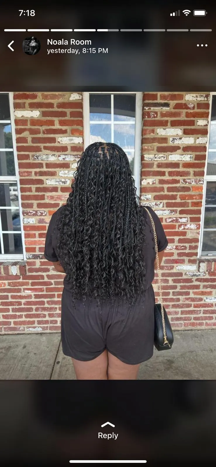 Bohemian Knotless Braids